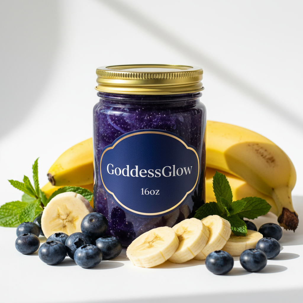 GoddessGlow Blueberry Banana 16oz
