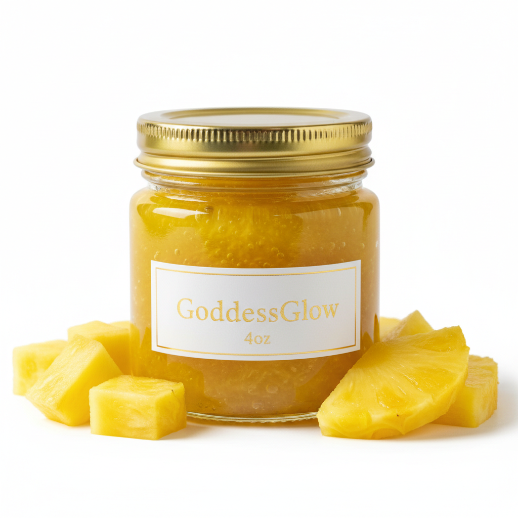 GoddessGlow Pineapple Sea Moss Gel 4oz